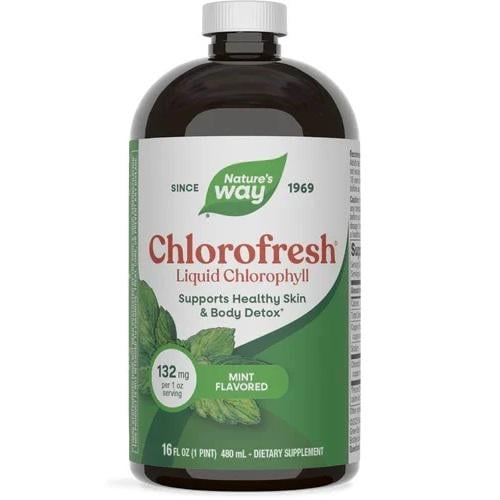 Жидкий хлорофилл Nature's Way Chlorofresh с ароматом мяты 480 мл (1272858182)