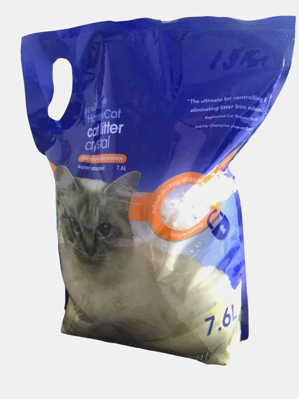 ᐉ Наполнитель для кошачьего туалета Honey cat силикагелевый 7,6 л (105651)