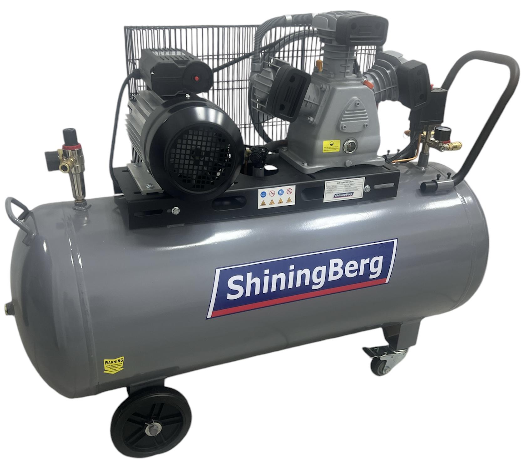 Компресор поршневий ShiningBerg LB40-200L 200 л 230 В - фото 1