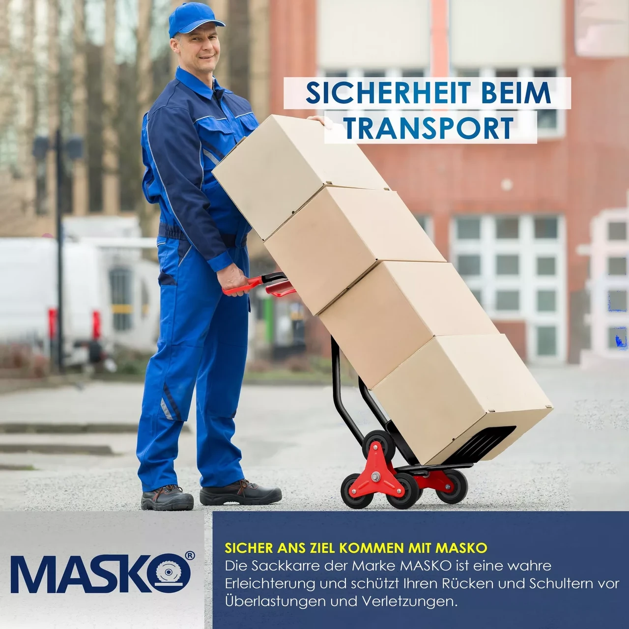 Грузоподъемная тележка MASKO 200 кг (2583270651) - фото 6 Грузоподъемная тележка MASKO 200 кг (2583270651) - фото 6