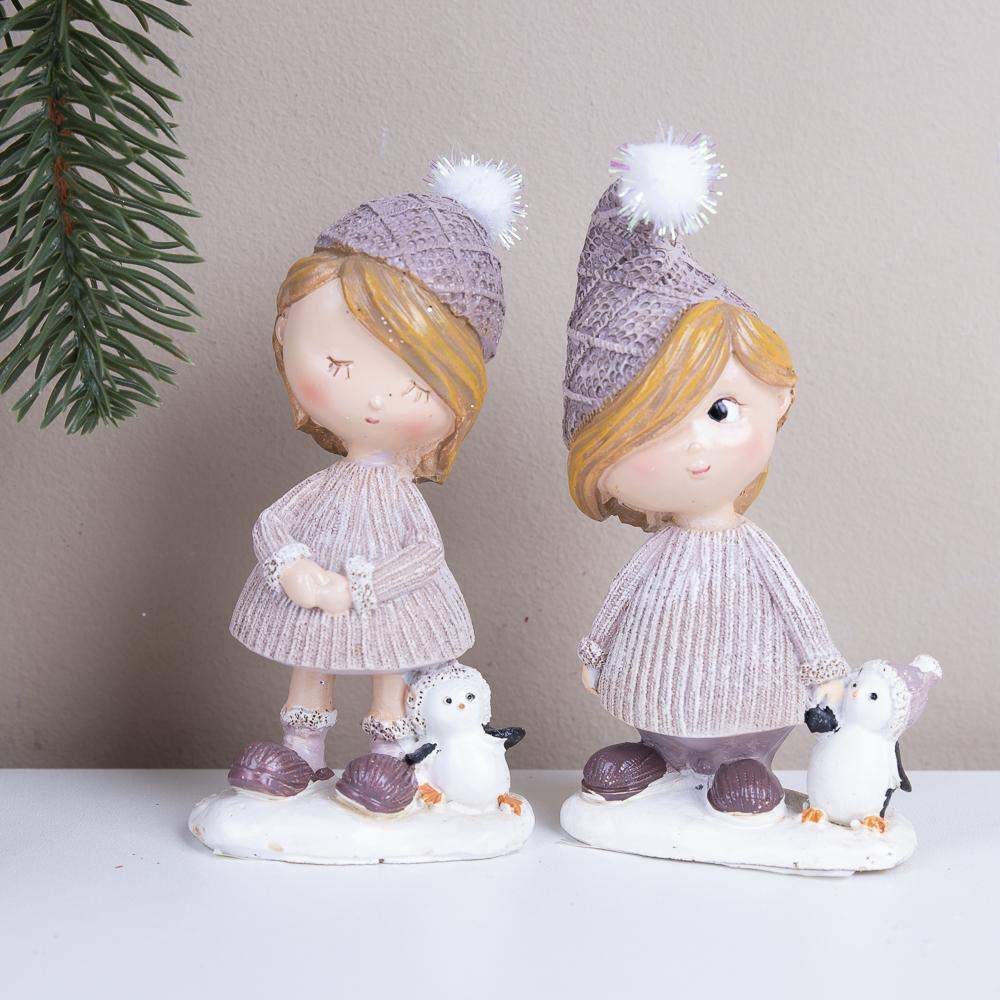 Фигурки новогодние декоративные 2 шт. (7256)
