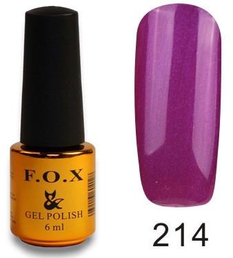 Гель-лак F.O.X PIGMENT №214 6 мл