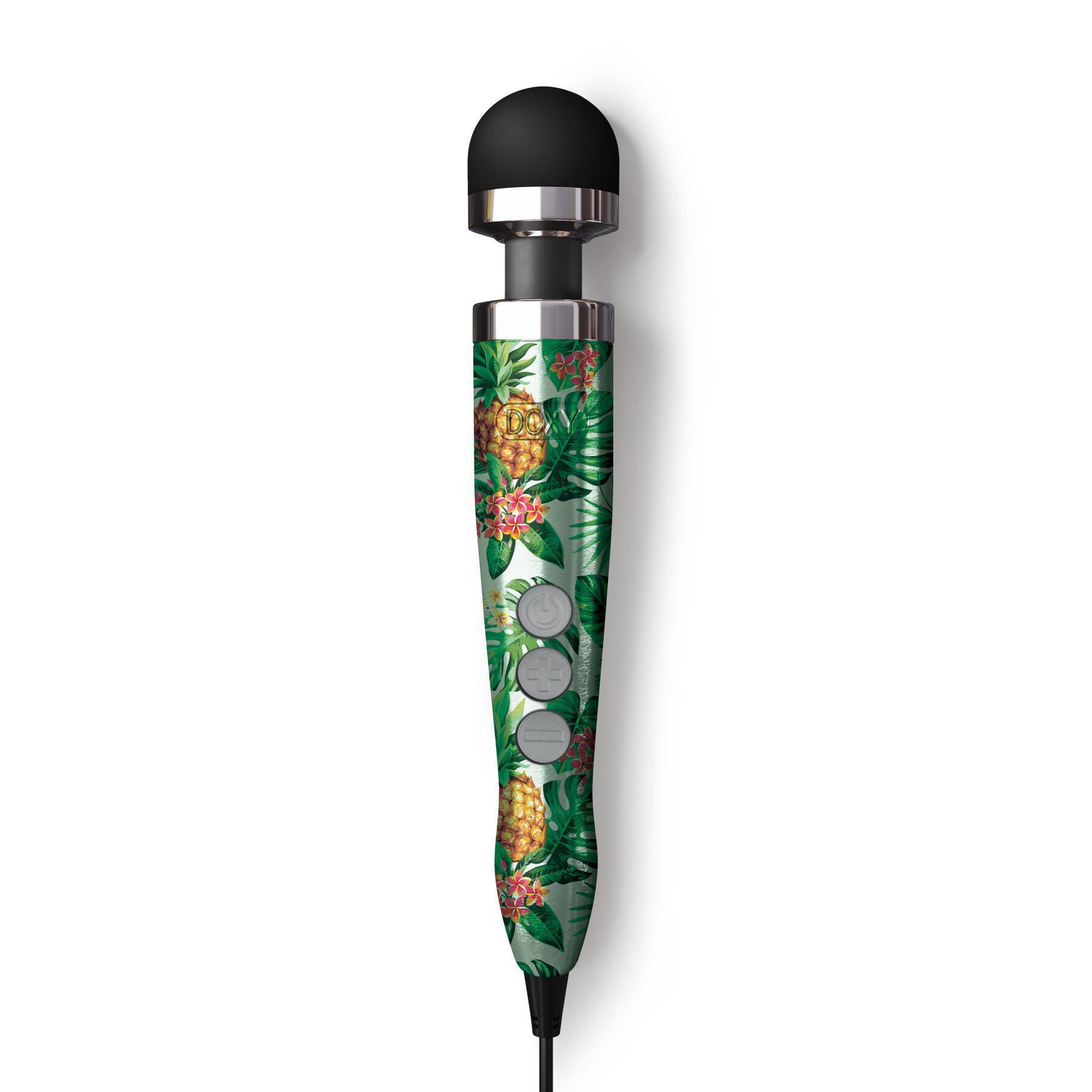 Вибромассажер Doxy Die Cast 3 PINEAPPLE очень мощный/питание 220 В/металлический корпус (SO8022)