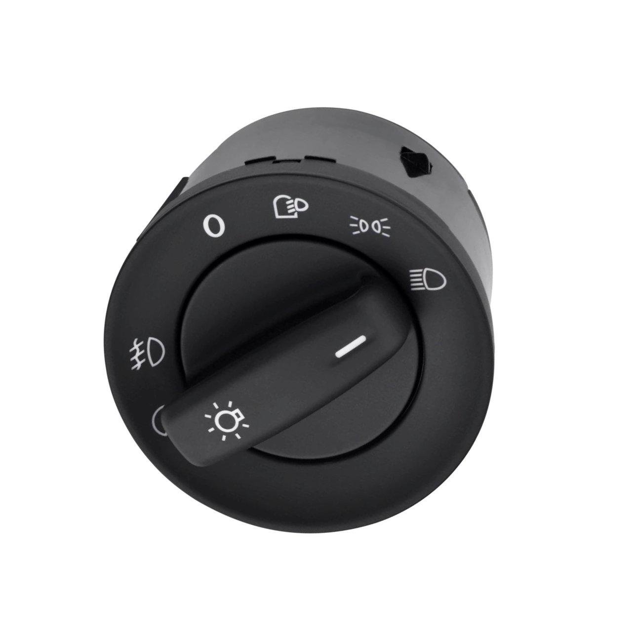 Переключатель головного света Volkswagen VAG Caddy/Golf/Jetta/Passat/Tiguan/Transporter/Touran Хром (1K0941431N)