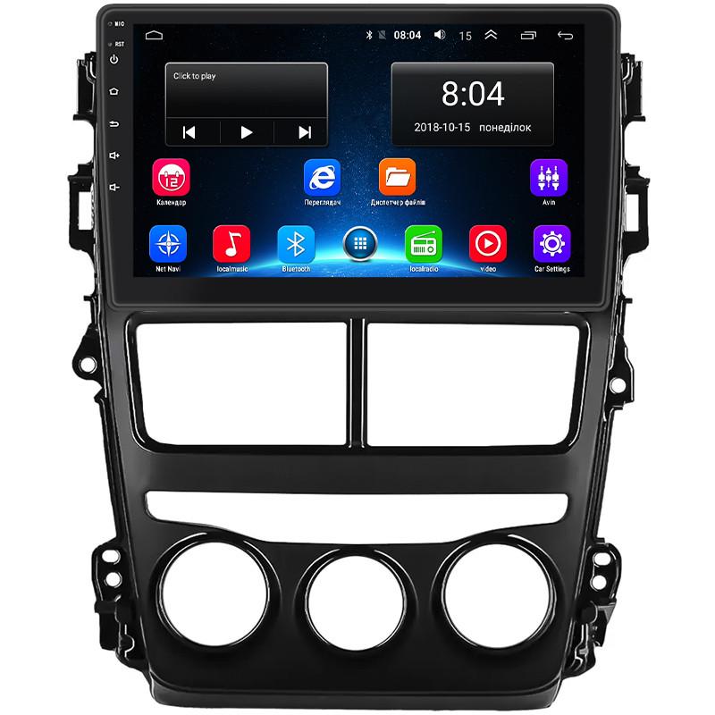 Магнитола штатная Lesko 9" для Toyota Yaris III Restyling 2 2017-2020 2/32Gb Wi-Fi GPS Base