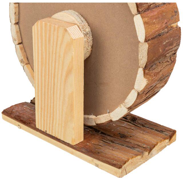 Колесо дерев'яне Trixie для гризунів 23 см (TX-61035) - фото 3