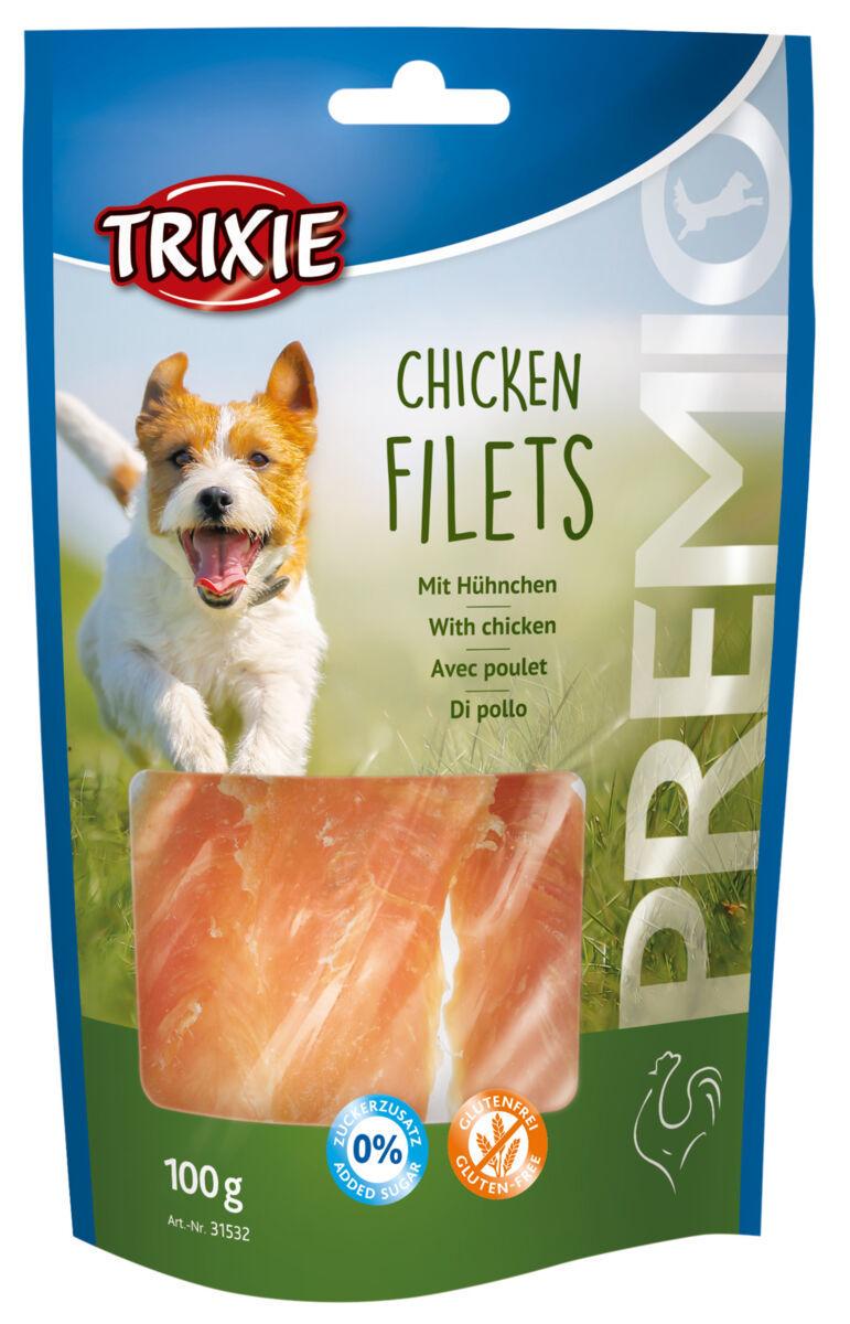 Лакомство для собак Trixie Premio Chicken Filets Полоски из куриного филе 100 г (1789920272)