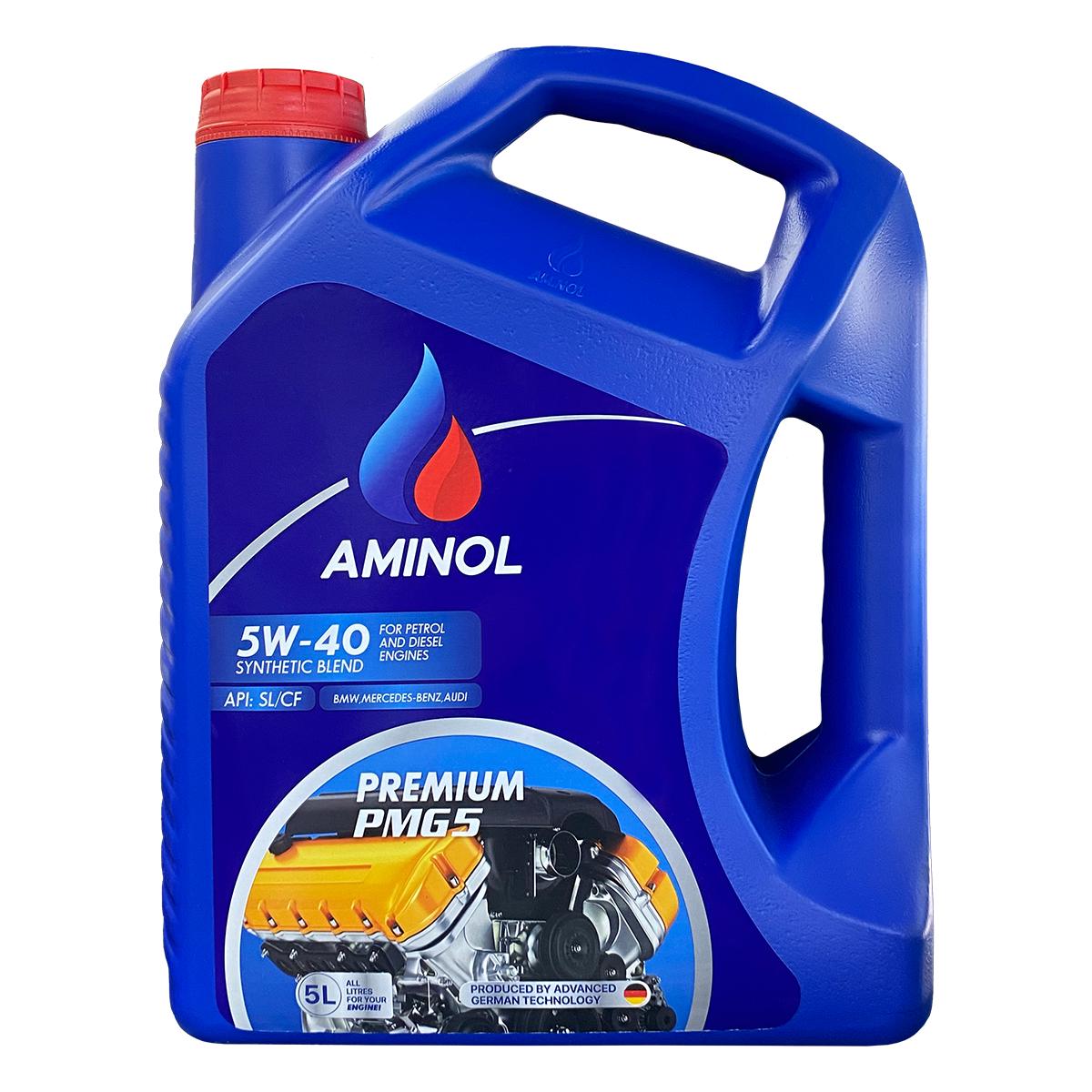 Моторне мастило Aminol Premium PMG5 5W-40 5 л (148733)