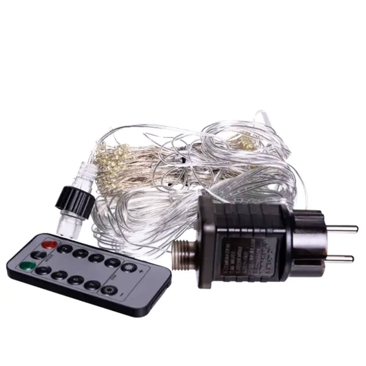 Гирлянда светодиодная Garlando D400LED2MY 400 LED желтый 3 м (22IDD400LED2MYL)
