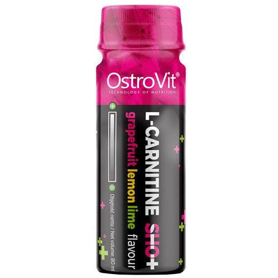 Жиросжигатель для спорта OstroVit L-Carnitine Shot 24x80 мл Grapefruit/Lemon/Lime