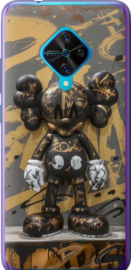 Чехол на Vivo V17 Bronze kaws (6097t-1819-42517)