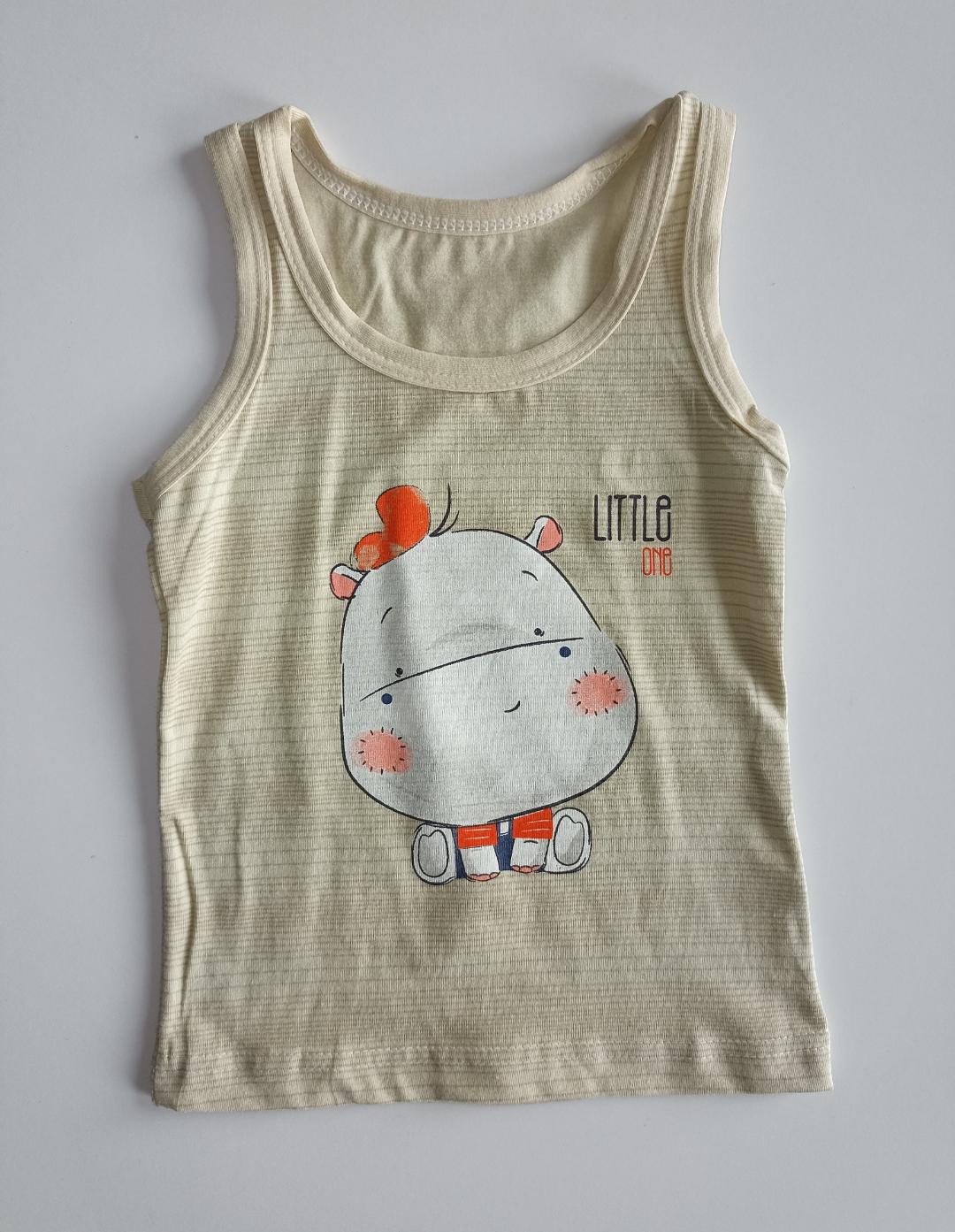 Майка дитяча 0-1 рік Бежевий (21682899) Майка дитяча 0-1 рік Бежевий (21682899)