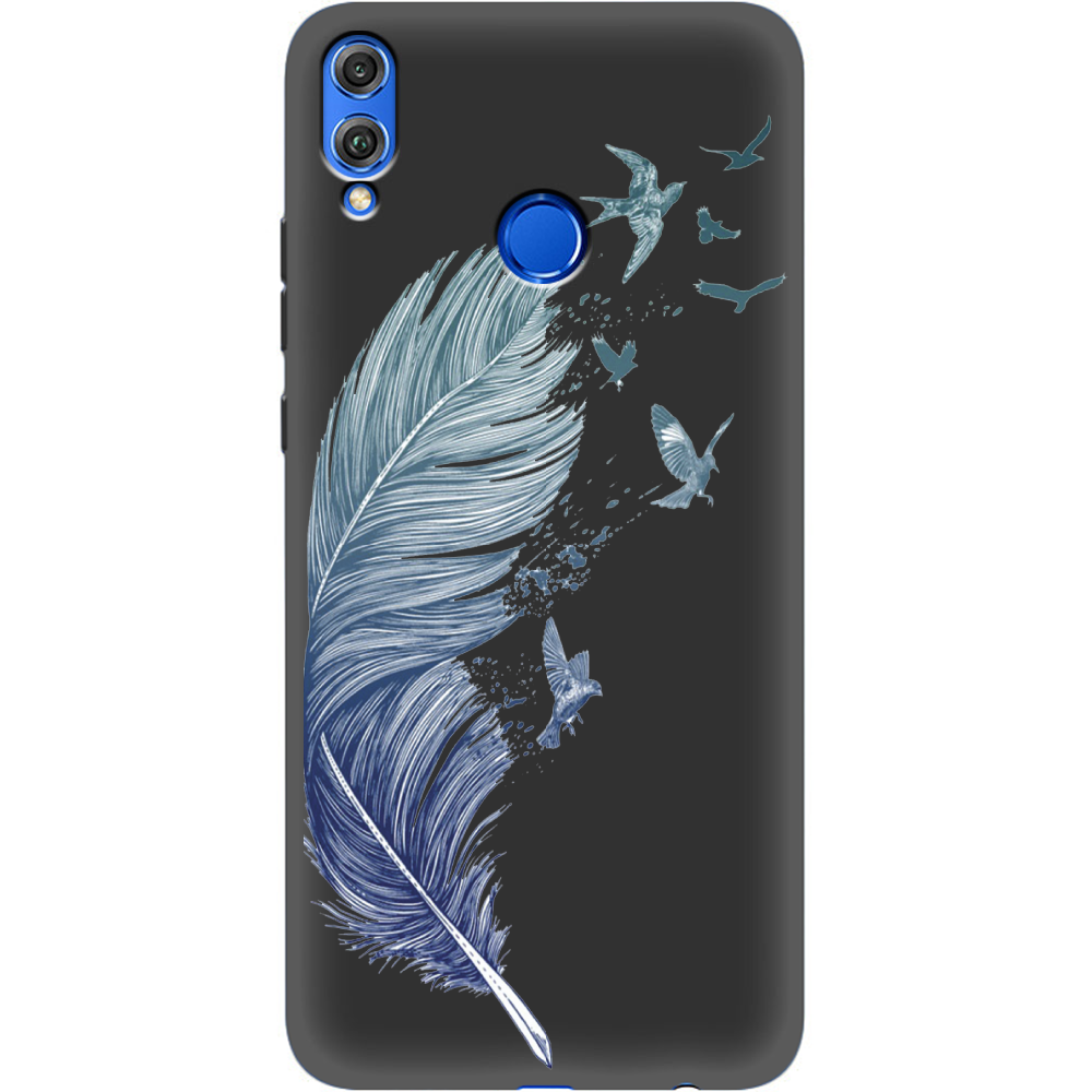 Чохол Boxface Honor 8x Feather Чорний силікон (35419-cc38-35500)
