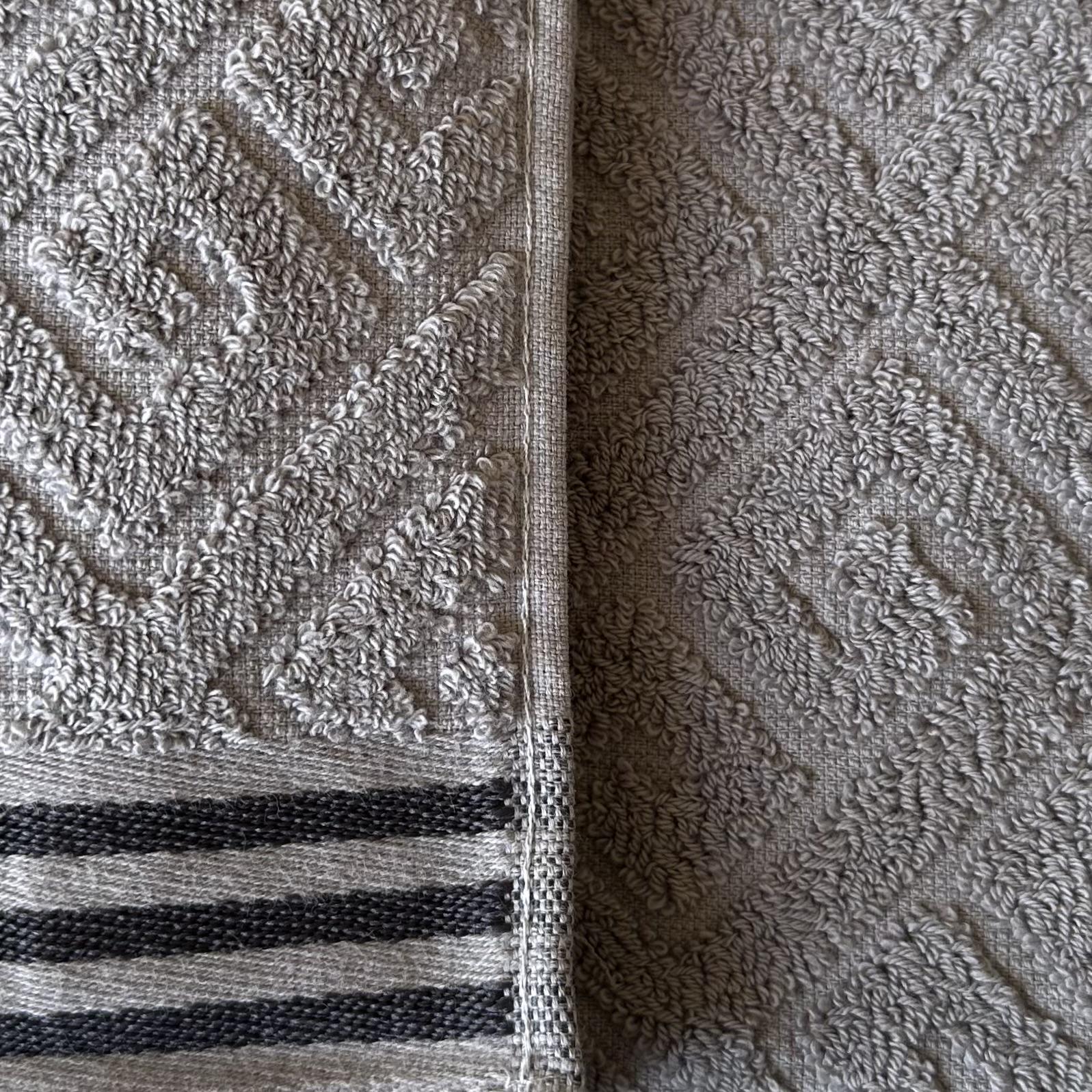 Полотенце махровое Koloco 50х90 см Светло-серый (88-261-6) - фото 3