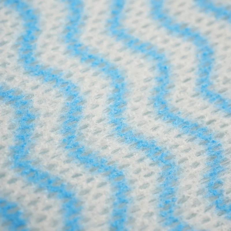 Серветки Aquasoft woodpulp з перфорацією 30 шт. в рулоні 25х30 см Блакитна хвиля (91914) - фото 4 Серветки Aquasoft woodpulp з перфорацією 30 шт. в рулоні 25х30 см Блакитна хвиля (91914) - фото 4