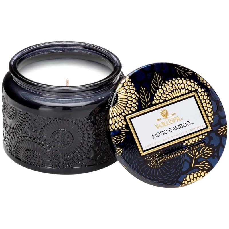 Свеча ароматическая Voluspa Japonica Moso Bamboo 90 г банка с крышкой (111002642)