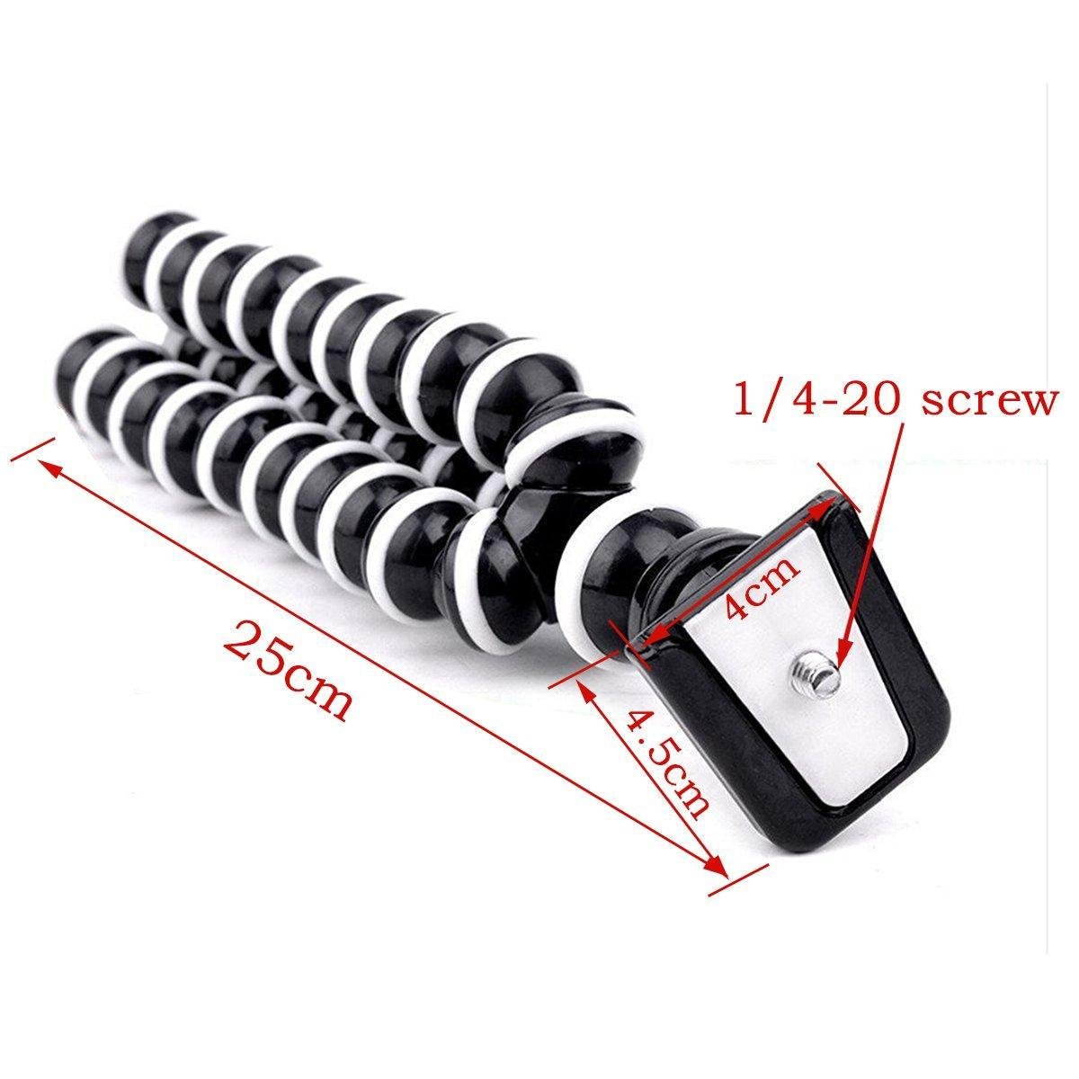 Гнучкий штатив-трипод Alitek Восьминіг M для телефону/GoPro/камери/фотоапарата - фото 7 Гнучкий штатив-трипод Alitek Восьминіг M для телефону/GoPro/камери/фотоапарата - фото 7