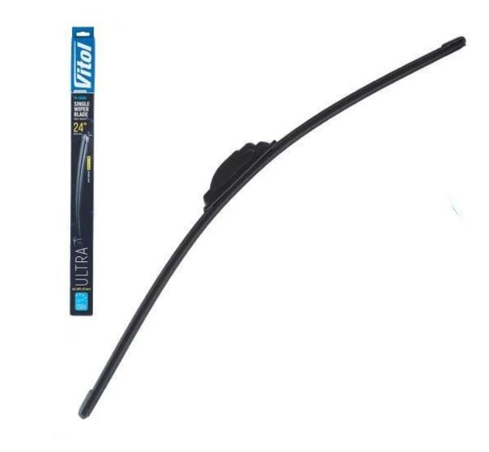 Щітка склоочисника безкаркасна Vitol ULTRA 24 600 мм 13 адаптерів