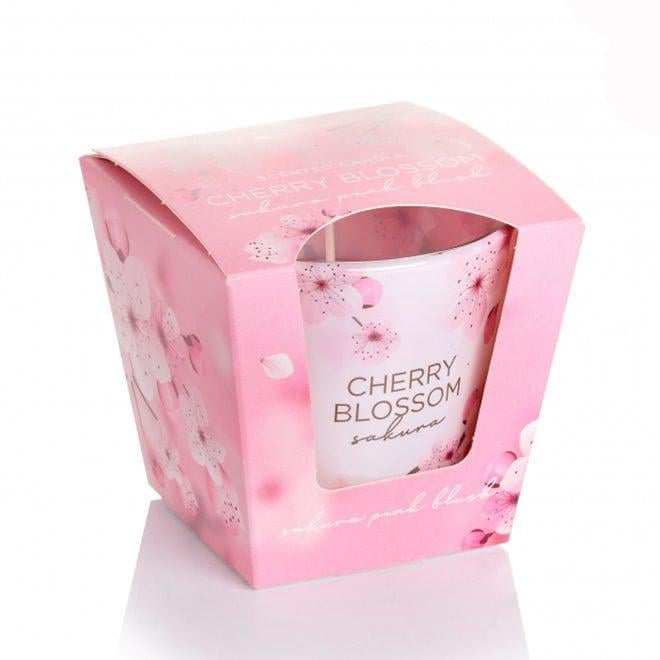 Свеча ароматическая Flora Cherry Blossom Sakura Pink Blush (28835)