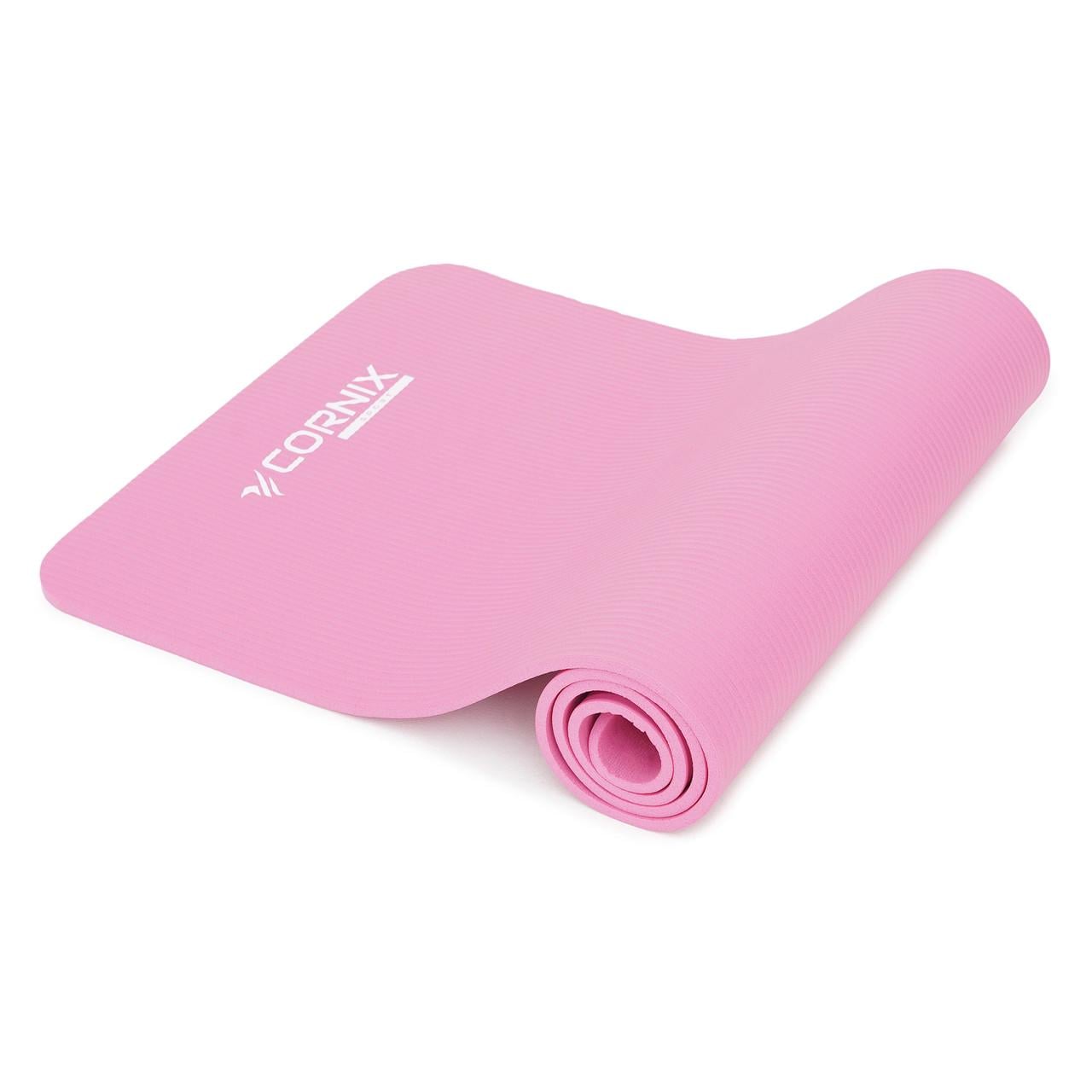Коврик для фитнеса и йоги Cornix NBR XR-0010 183x61x1 см Pink (25551498) Коврик для фитнеса и йоги Cornix NBR XR-0010 183x61x1 см Pink (25551498)