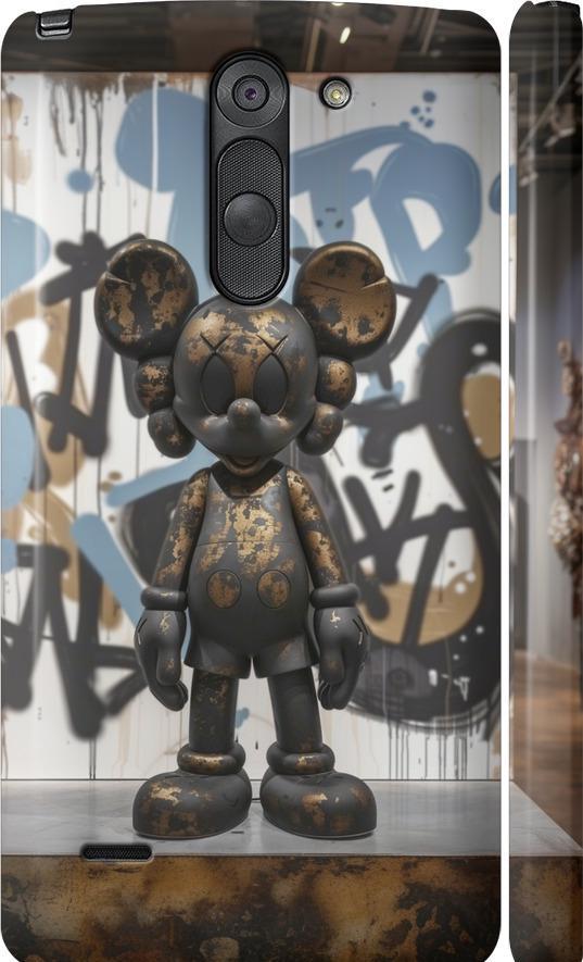 Чехол на LG G3 Stylus D690 Bronze kaws v2 (6098m-89-42517)