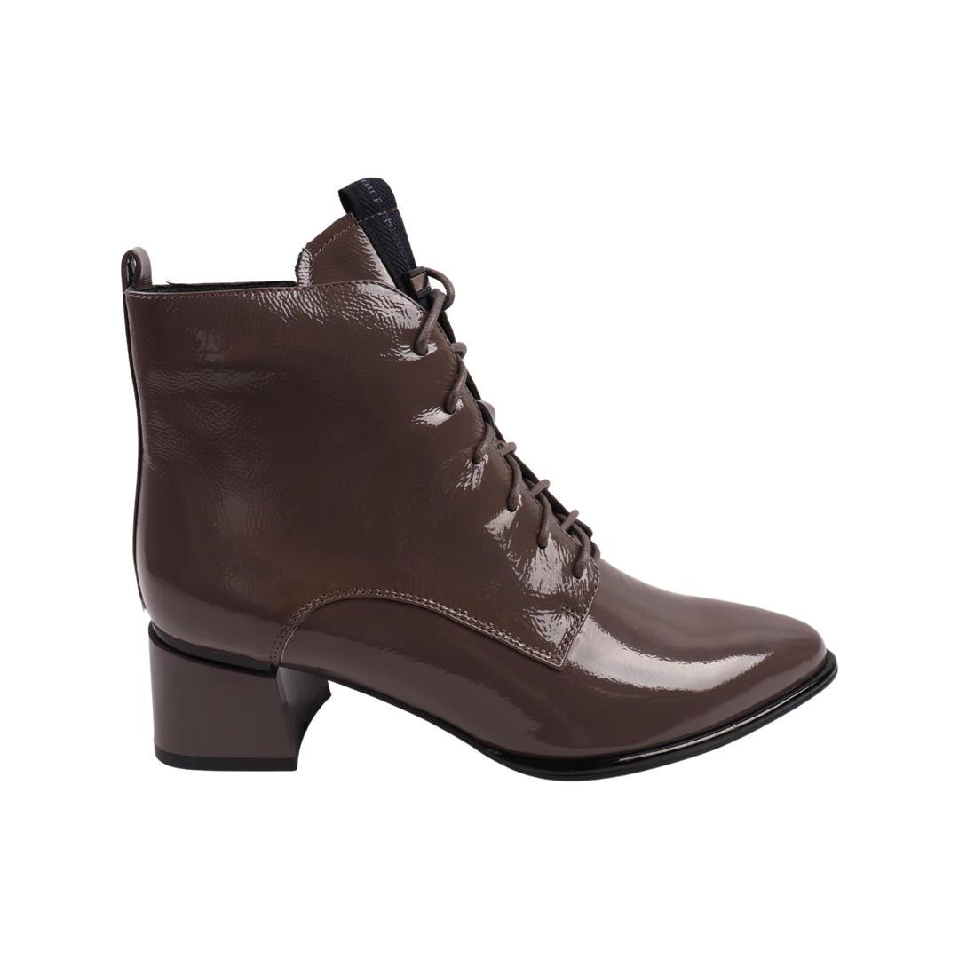 Ботильйони жіночі Geronea з лакової шкіри р. 39 Візон (1004-22DH) - фото 3 Ботильйони жіночі Geronea з лакової шкіри р. 39 Візон (1004-22DH) - фото 3