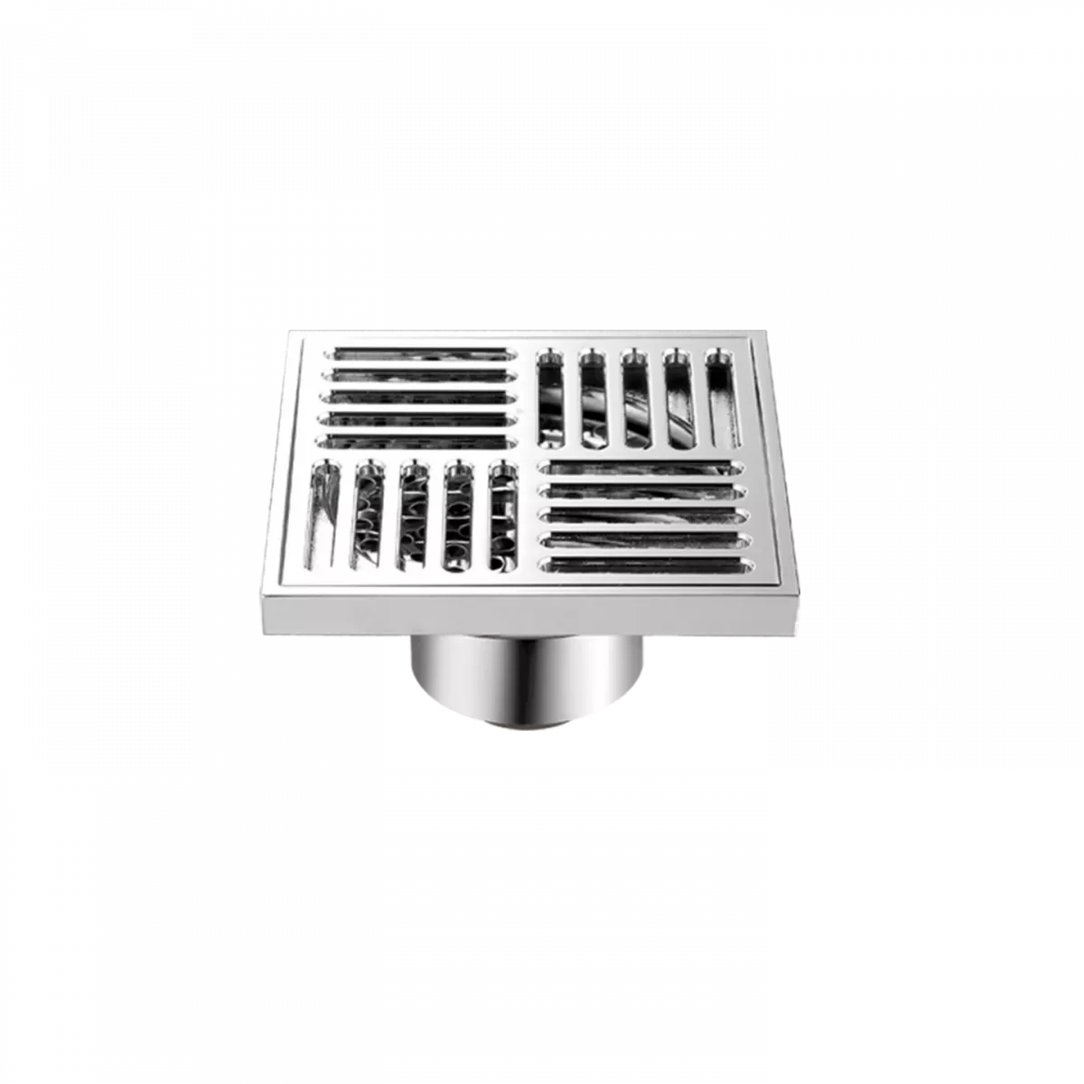 Вертикальний трап Gappo G81051 латунь 100х100 мм Хром (1641486247)