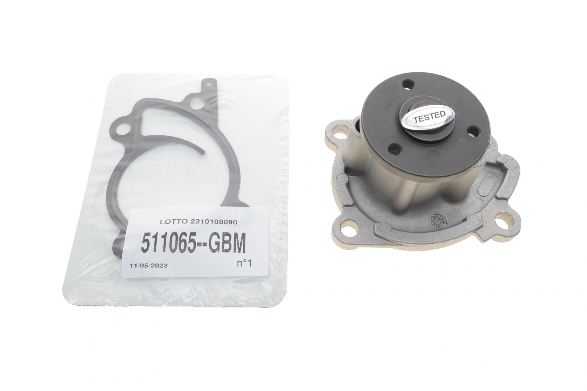 Помпа води Graf Renault Clio/Scenic/Megane/Kangoo/Nissan Qashqai/Juke 0.9-1.2-1.4TCe/1.6 09- B/B8 лоп PA1065 (25589526)