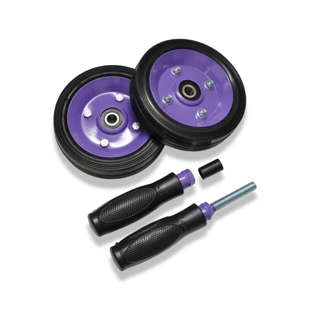 Колесо для преса Gemini Pro GI-1700PUR-2 подвійне металеве на підшипнику посилене (14818412) - фото 3 Колесо для преса Gemini Pro GI-1700PUR-2 подвійне металеве на підшипнику посилене (14818412) - фото 3