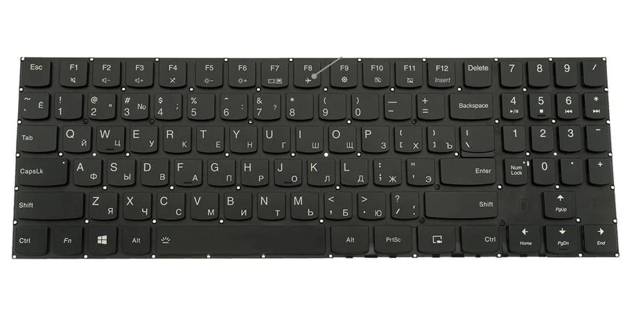 Клавиатура для ноутбука Lenovo Legion Y530-15 Черный (182967) Клавиатура для ноутбука Lenovo Legion Y530-15 Черный (182967)