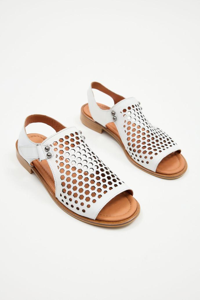 Босоніжки жіночі Anna Lucci 199857 р. 37 Білий (21696_37) - фото 2 Босоніжки жіночі Anna Lucci 199857 р. 37 Білий (21696_37) - фото 2