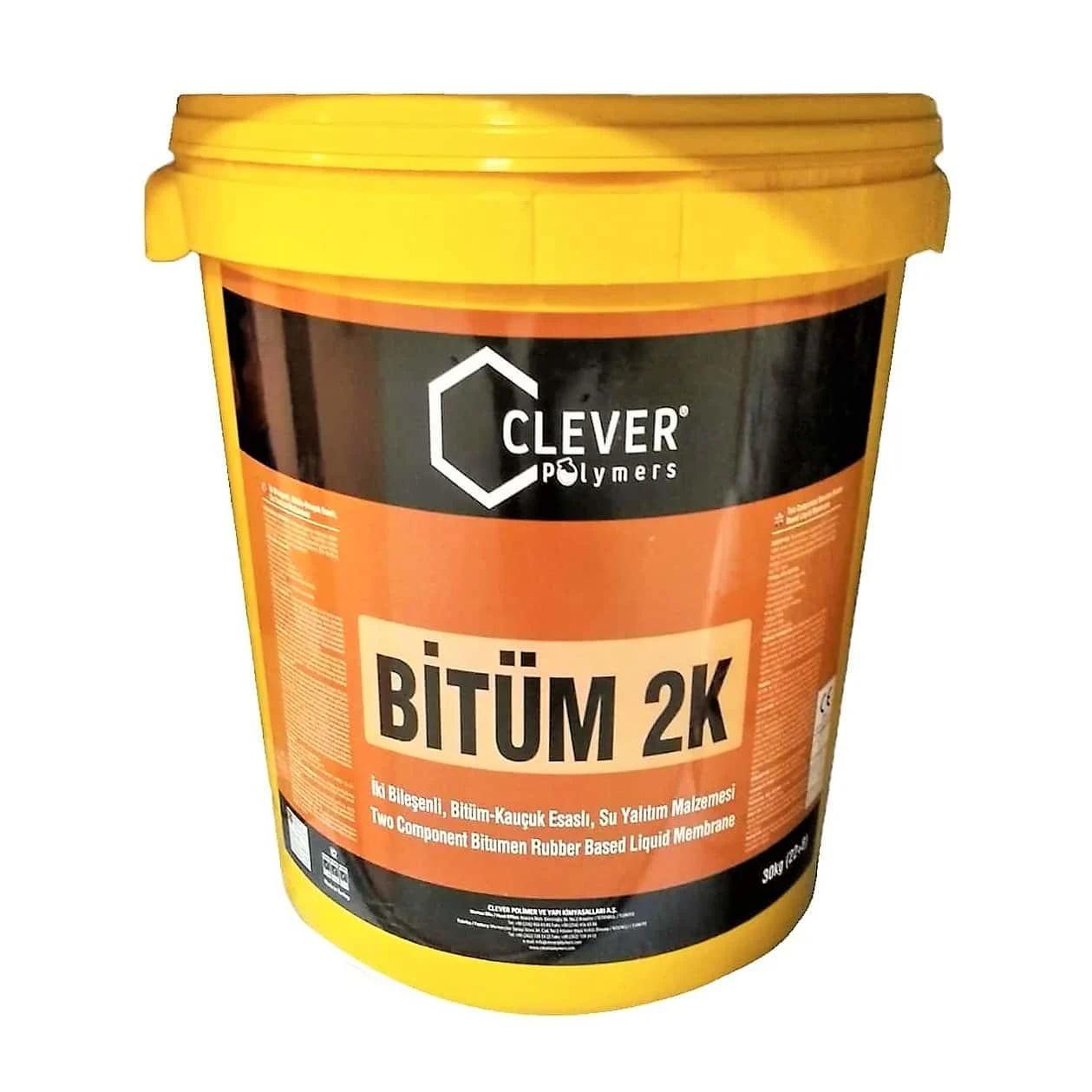 ᐉ Гидроизоляция Clever Bitum 2K битумно-каучуковая 30 кг