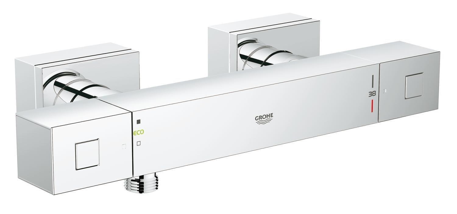 Термостат для душа Grohe Grohtherm Cube Хромированный (34488000) Термостат для душа Grohe Grohtherm Cube Хромированный (34488000)