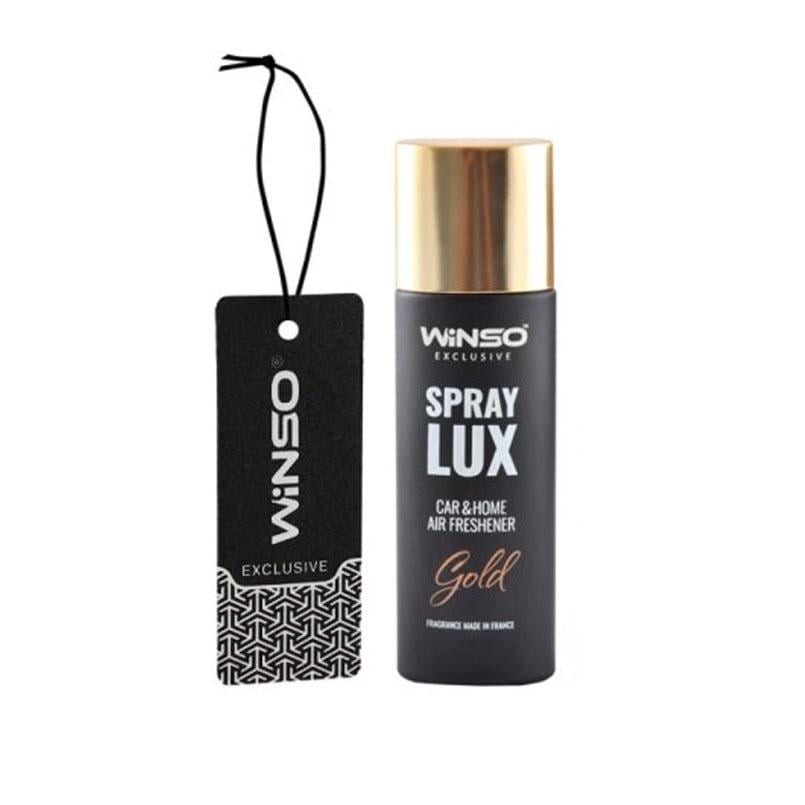 Ароматизатор в инд. упаковке WINSO Spray Lux Exclusive plus CARD - Gold