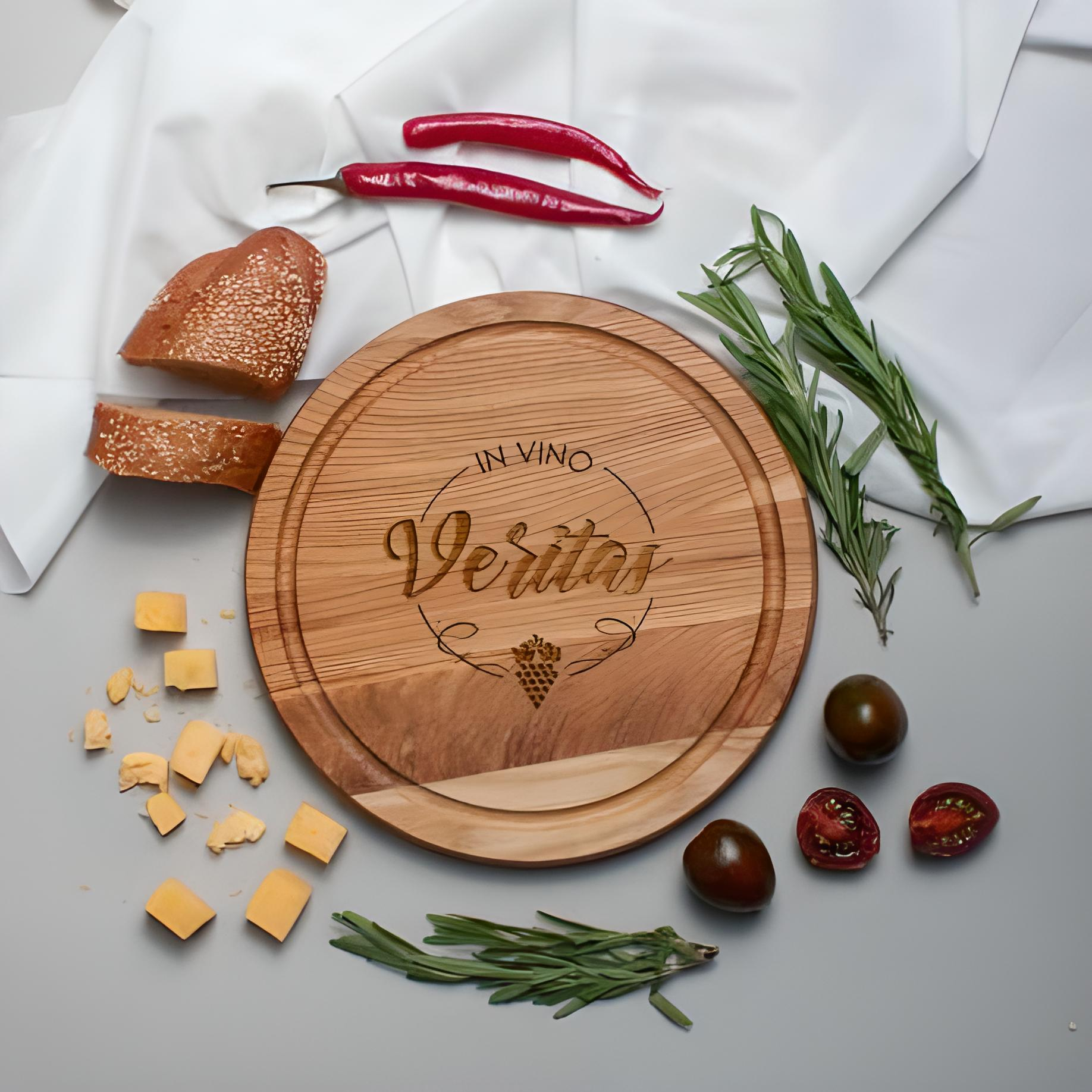 Доска кухонная In vino veritas 30 см (4-6-4643441)