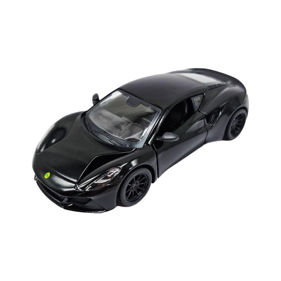 Машинка Інерційна lotus emira kinsmart kt5441w металева 13 см Чорний (RLT33410s44249)