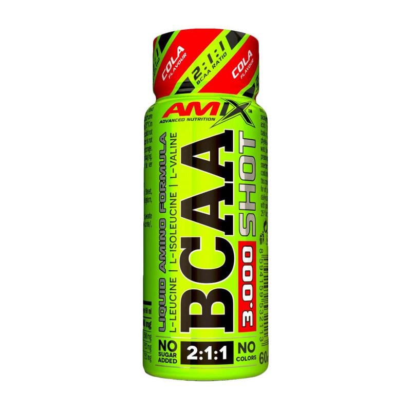 Аминокислоты AMIX BCAA 3000 Shot 60 мл Кола