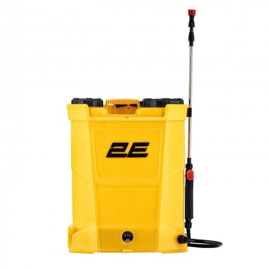 Обприскувач акумуляторний 2E AquaSpray 16LR 16 л 12 В 4,5 бар 2.9 л/хв/вольтметр (2E-16LBS)