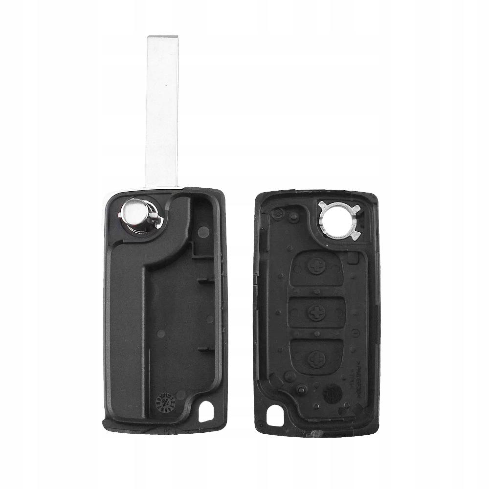 Корпус ключа на 3 кнопки Citroen C2/C4/C5/C6/C8/Berlingo - фото 4