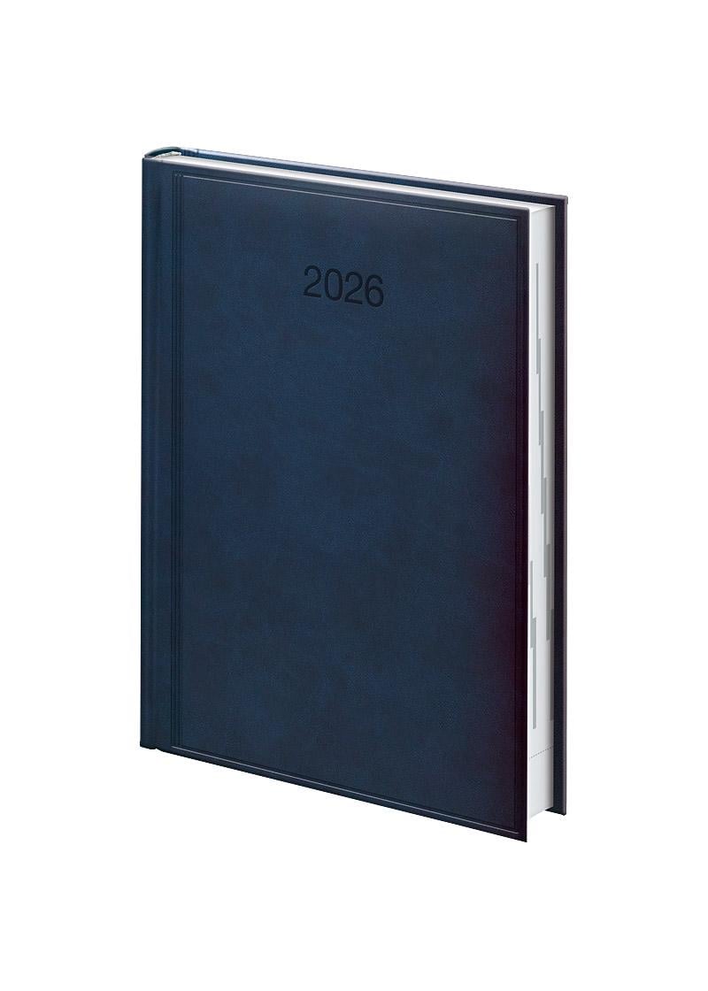 Офисный ежедневник А5 Brunnen 2026 Стандарт Torino Синий (73-795 38306)
