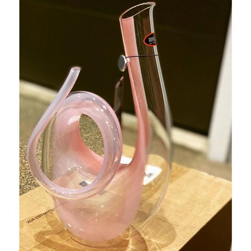 Декантер для вина Riedel Curly pink 1400 мл (2011/04) - фото 5
