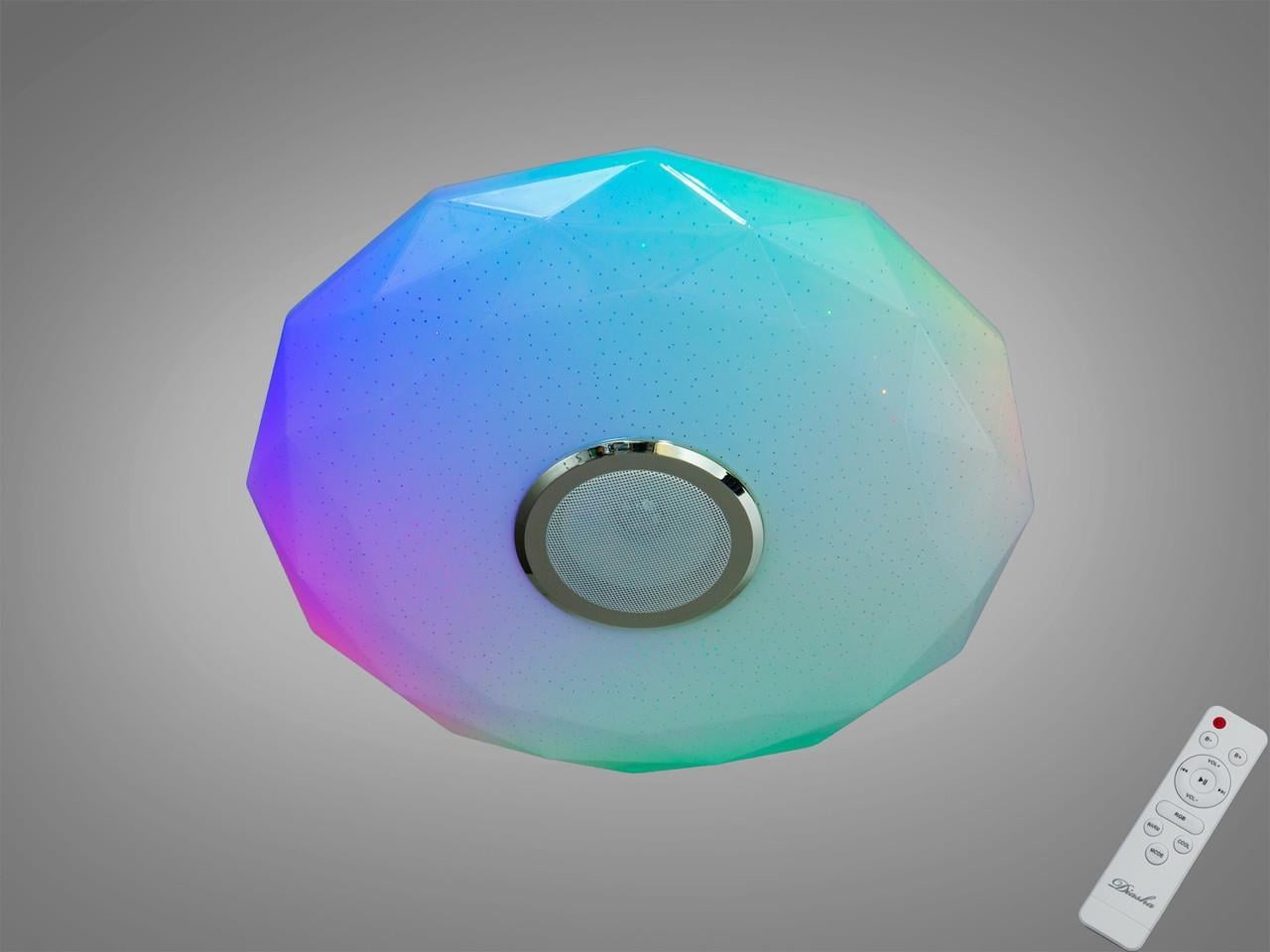 Смарт-люстра светодиодная Diasha RGB MP3 70Вт Белый (2989250576)