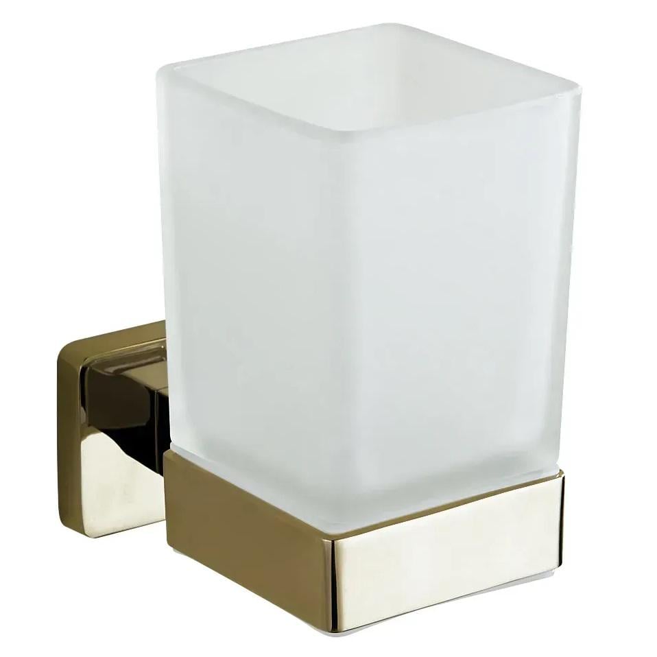 Стакан для зубных щеток VBI Mars настенный Золотой (RM-VBI-040104GL) Стакан для зубных щеток VBI Mars настенный Золотой (RM-VBI-040104GL)