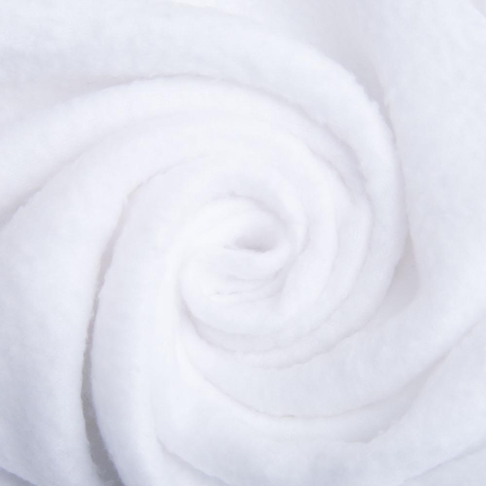 Ткань флис однотонная 200 гр/м2 Белый (26961)