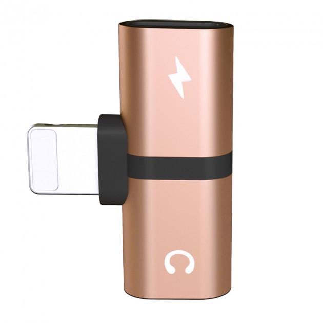 Адаптер Alitek для iPhone 2в1 для зарядки и наушников Lightning (1134294655)