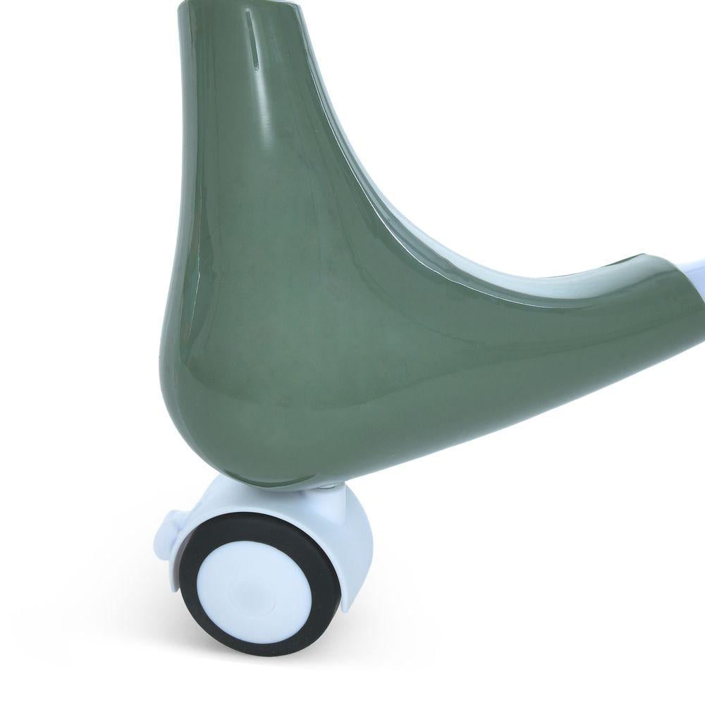 Стільчик для годування з регульованою спинкою/висотою і колесами Темно-зелений - фото 7 Стільчик для годування з регульованою спинкою/висотою і колесами Темно-зелений - фото 7