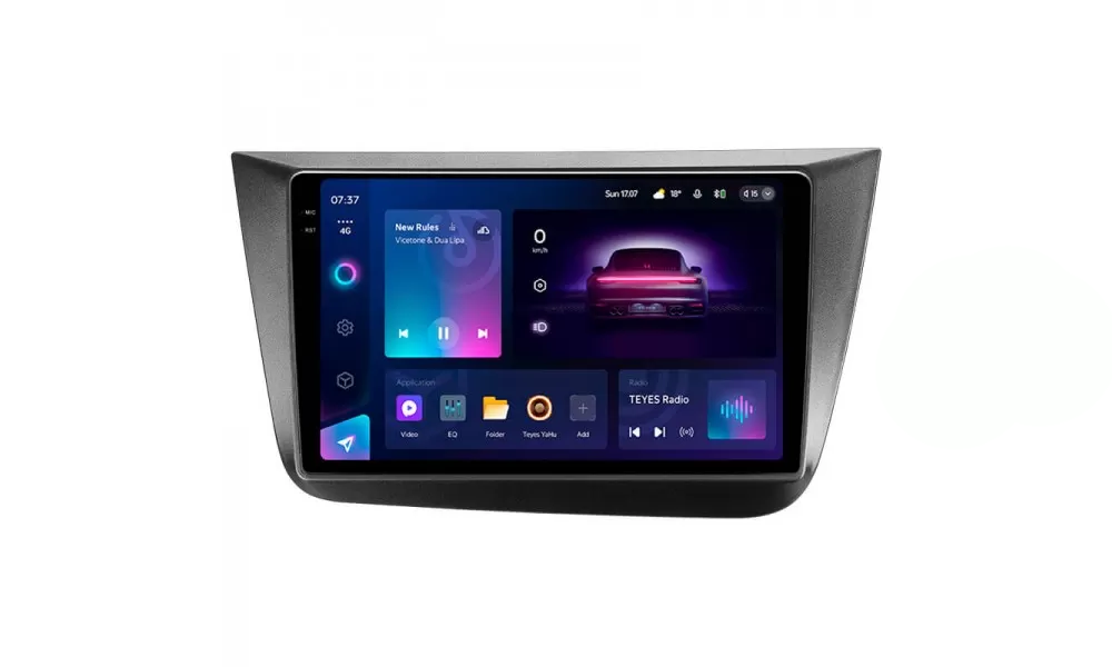 Магнитола штатная Teyes CC3 2K 6+128 Gb 360° для Seat Altea 5P Left hand drive 2004-2015 9" (AR-76500)