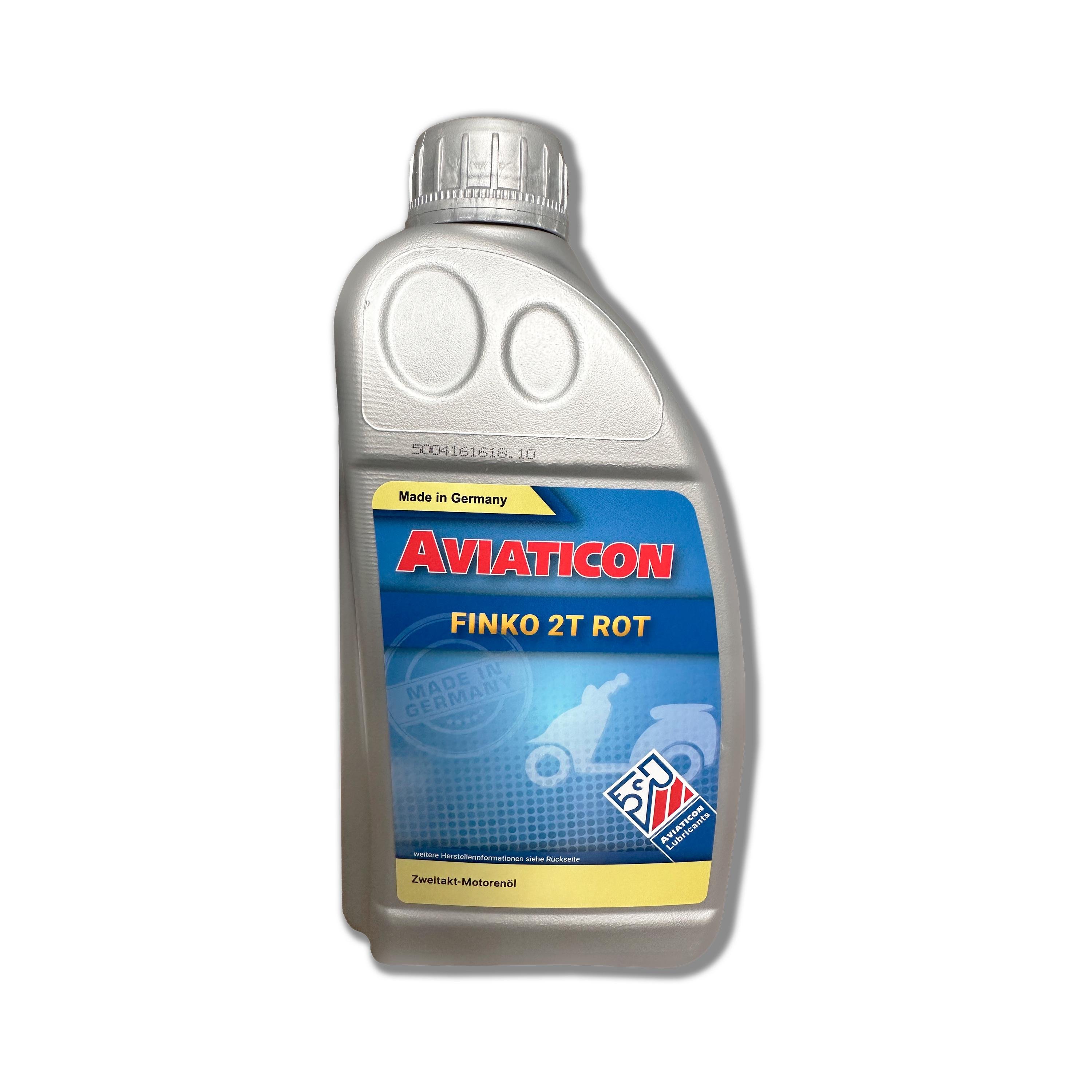 Мастило моторне Finke Aviaticon Finko 2 T ROT для двотактних двигунів 1 л