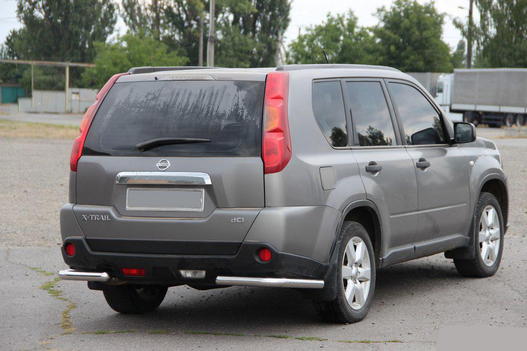 Задние углы AK003 CAN для Nissan X-trail T31 2007-2014 гг. нержавеющая сталь Хром