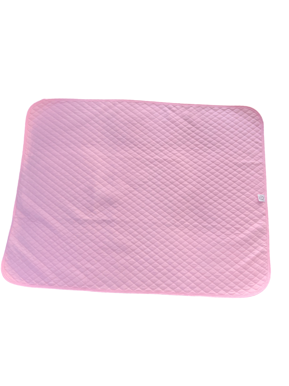 Пеленка детская непромокаемая органический хлопок 70х90 см Розовый (24246807) - фото 1